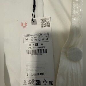 Zara White jacket soarkly